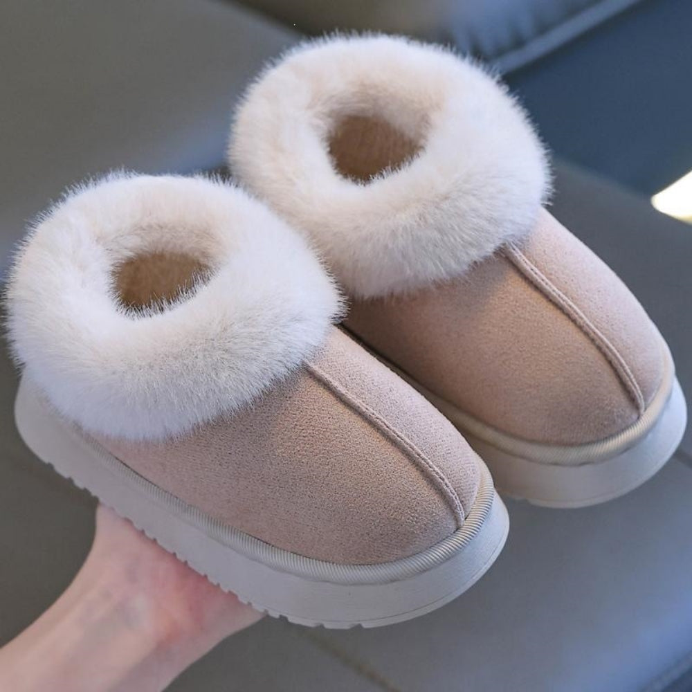 <font dir="auto" style="vertical-align: inherit;"><font dir="auto" style="vertical-align: inherit;">Z 48149 Bottes de neige unisexe doublées en polaire pour garçons et filles</font></font>