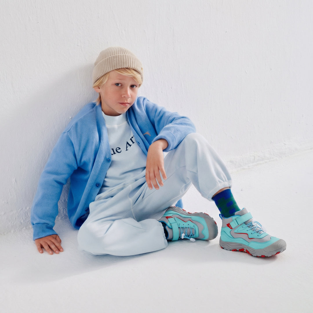 HighTrail – Kinder Hoge Outdoor Sneakers met Antislip Zool