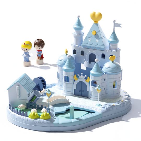 CityCastle – Magnetisch Poppenhuis met Licht en Muziek