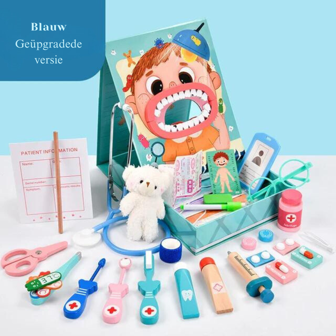 Dr. Dentist Speelset – Educatief Rollenspel voor Kinderen met Tandartsinstrumenten