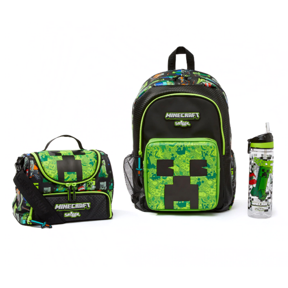 BlockQuest – Grote Schoolrugzak met Accessoires