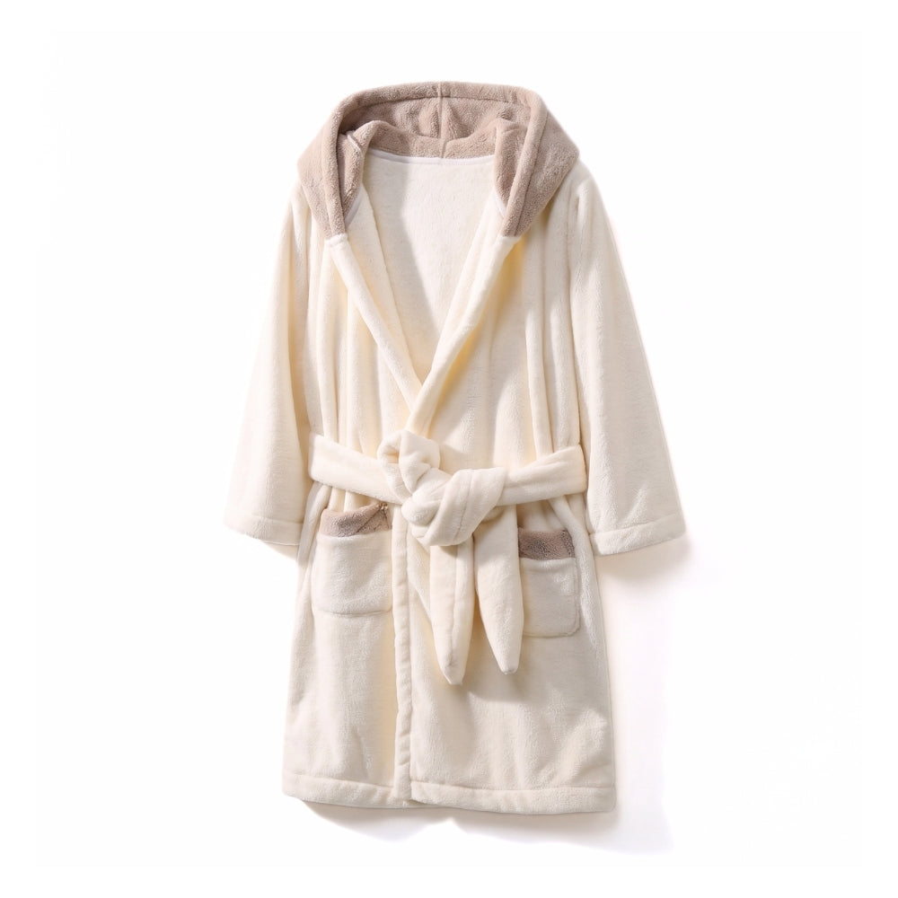 WinterHug – Warme Kinderbadjas met Capuchon