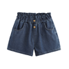 Ingrid – Paperbag Denim Broekjes