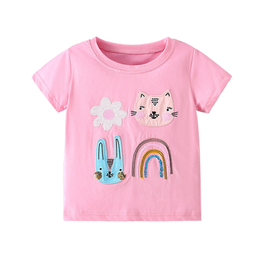 Cosima – Dieren Print T-shirt