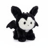 NightDragon – Zwart-Witte Drakenknuffel