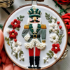 FestiveStitch™ – DIY Kerstborduurset voor Beginners met Winterse Sneeuwscènes