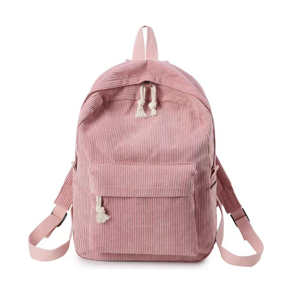 CorduroCarry – Corduroy Rugzak voor School en Dagelijks Gebruik