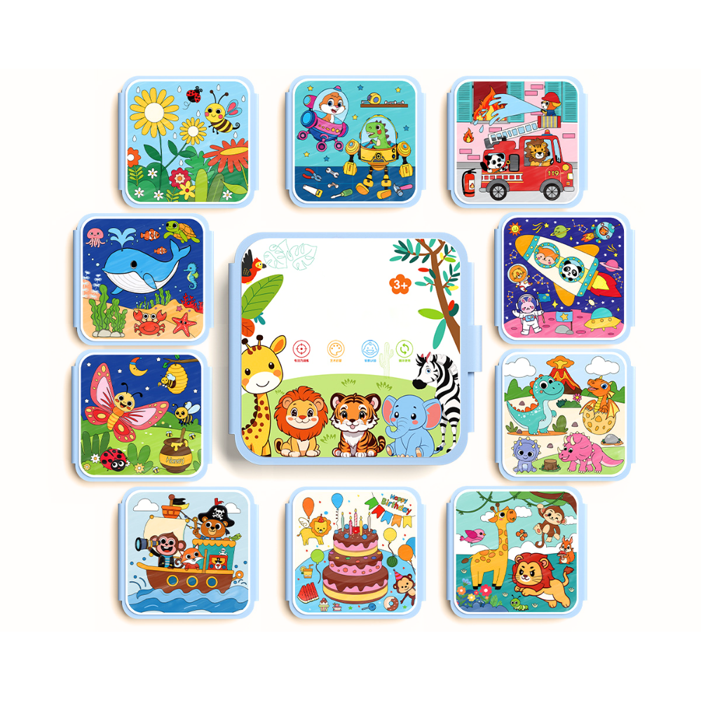 MagicDraw – Herbruikbaar Waterkleurboek voor Kinderen