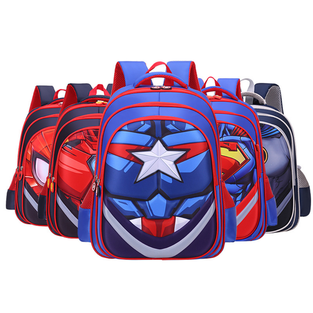 HeroShell – 3D Schoolrugzak voor Jongens