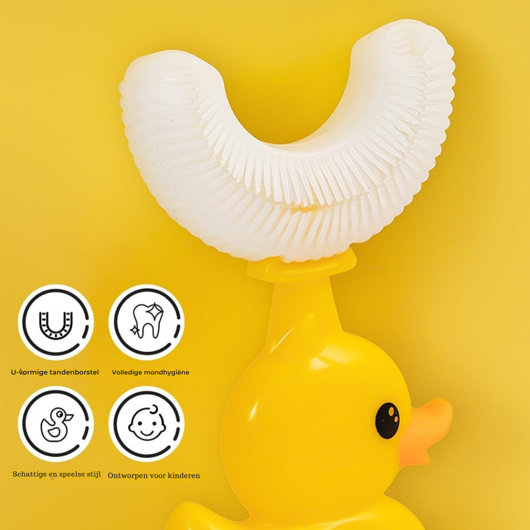 MiloBrush™ Kinder Ducky Tandenborstelset – 2 stuks (2-12 jaar)