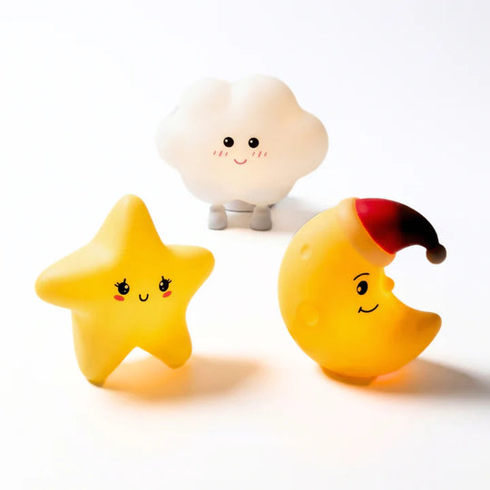 DreamGlow – Kinder Nachtlamp Ster, Maan & Wolk