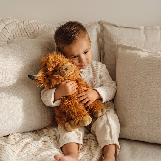 CuddleCow – Luxe Pluche Koe Knuffel voor Kinderen