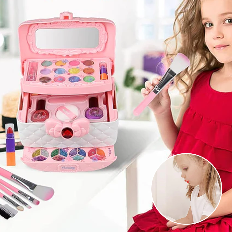 GlamorGems™ – Afwasbare en Magische Make-up Set