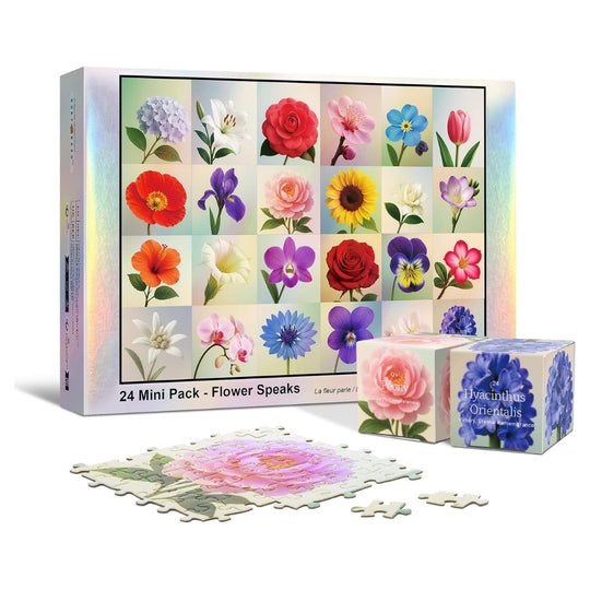 FlowerPuzzle – Bloemenpuzzel Adventskalender