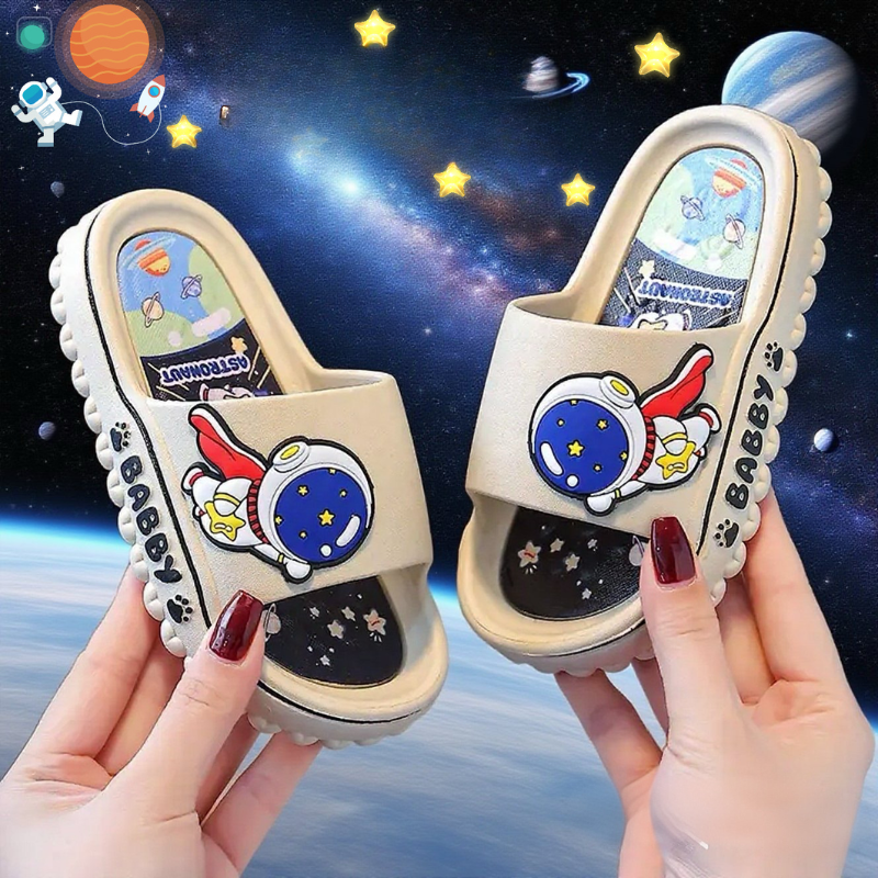 FlyingAstronaut – Ruimte-Thema Kinderslippers