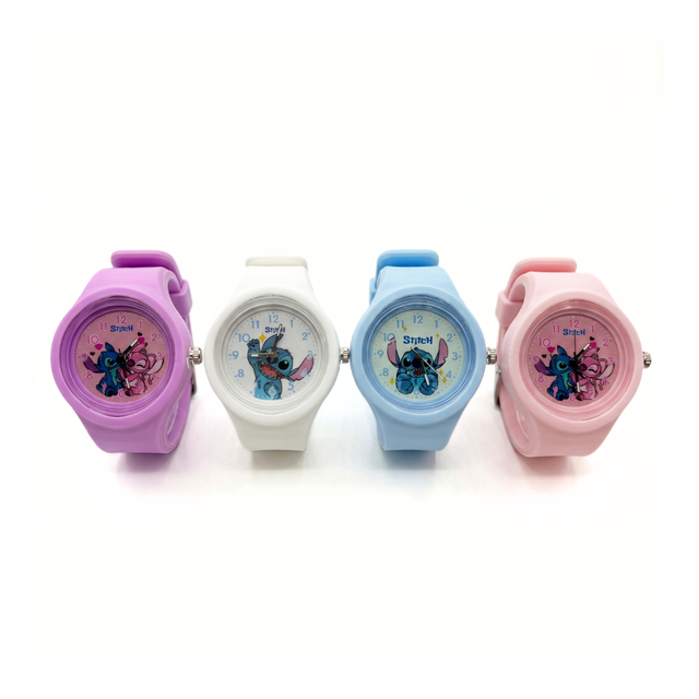 StitchGlow Stitch Kids' Watch with Pastel Design