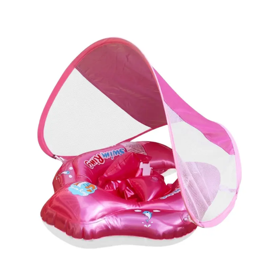 SunnyFloat – Baby Zwemband met Zonnedak