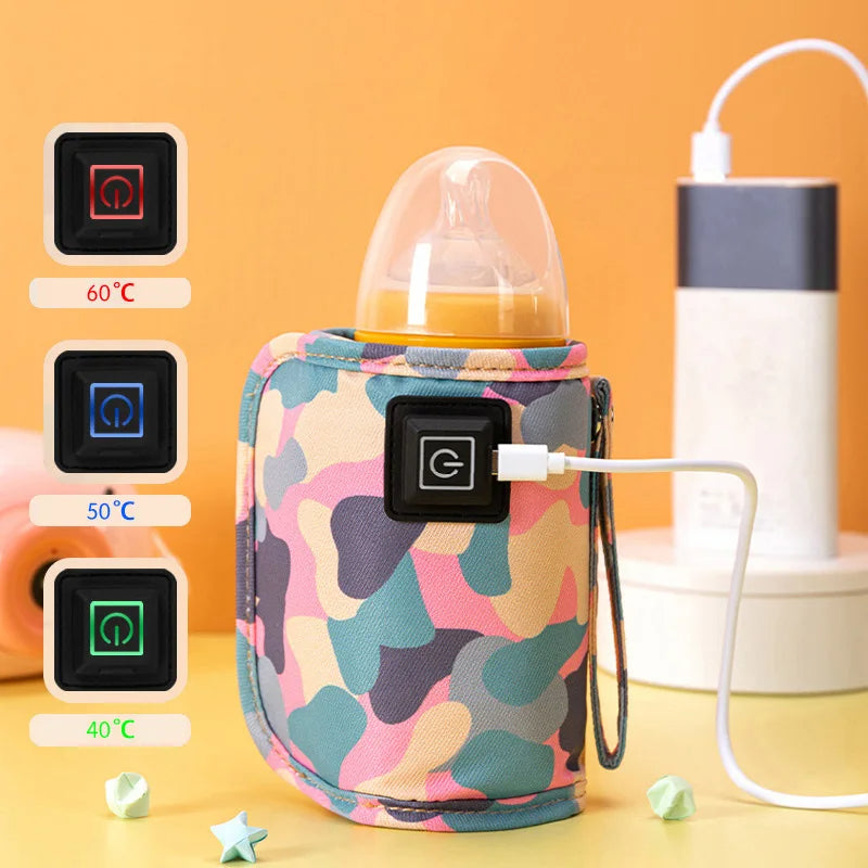 HeatEase™ – De Draagbare Babyflessenwarmer