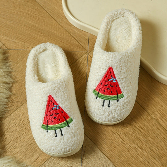 MelonStep – Warme Watermeloen Pantoffels