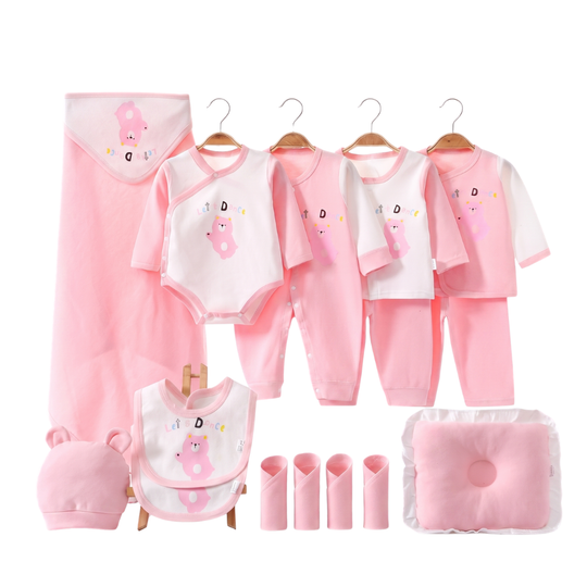 PuppyNest – Luxe Baby Cadeauset van Katoen