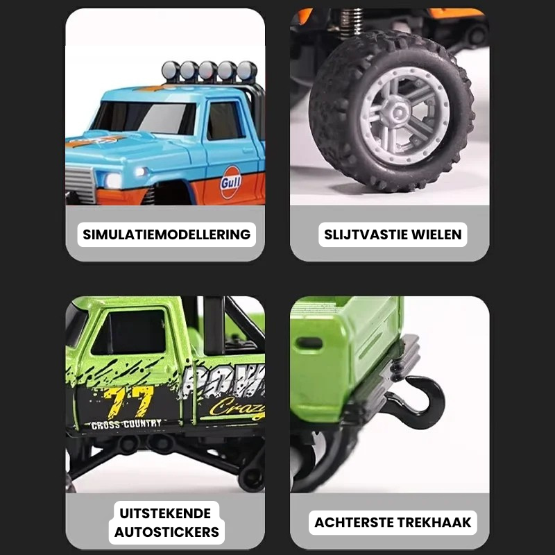 RaceBuddy™ – Mini RC Race Truck – Snelheid & Wendbaarheid in Je Handpalm