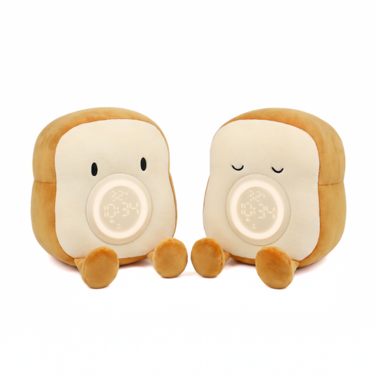 ToastGlow – Kinderwekker met Nachtlampje