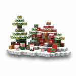 MagniXmas™ – 150-delige Magnetische Kerstthema Bouwblokken Set