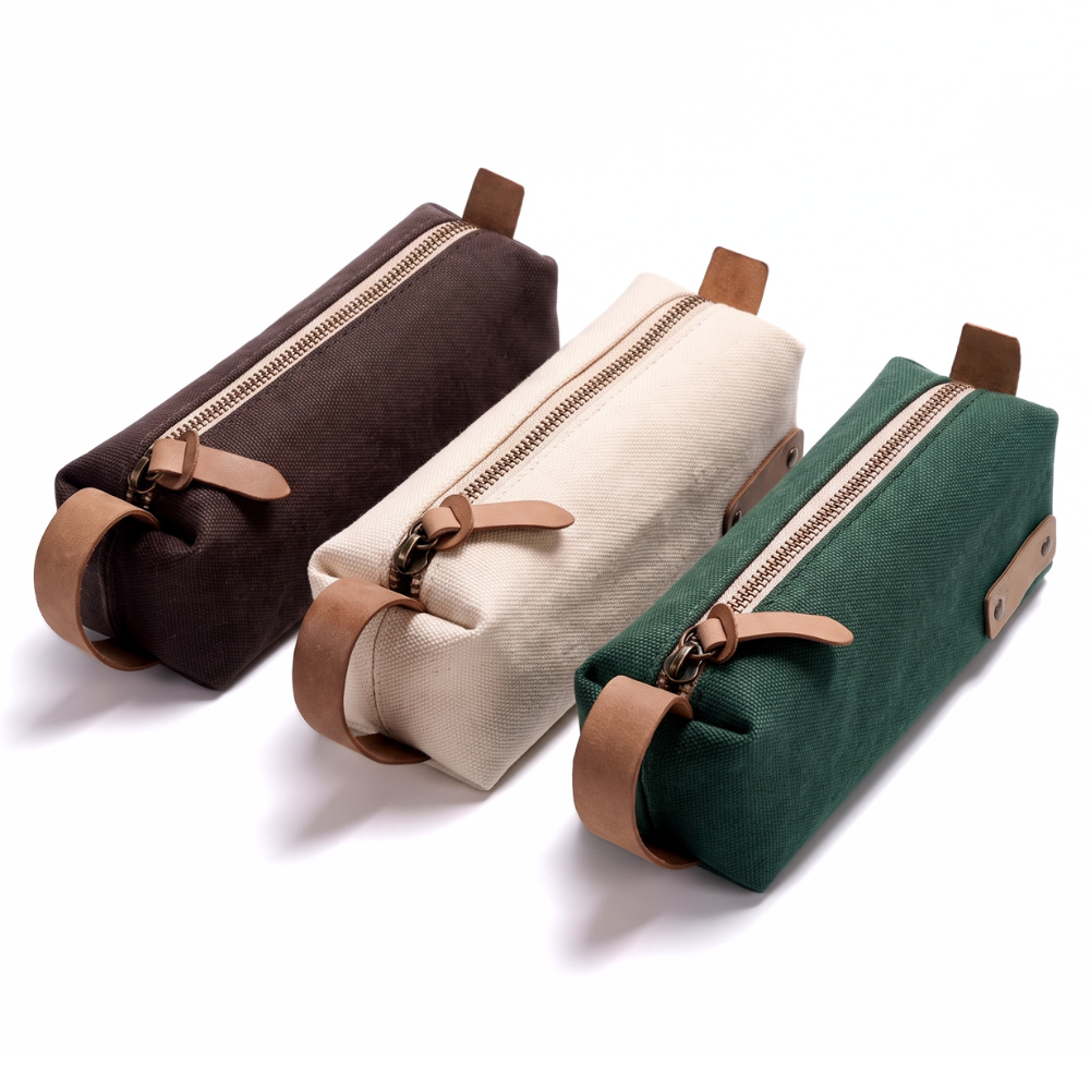 CanvasCarry – Vintage Canvas Etui met Handvat