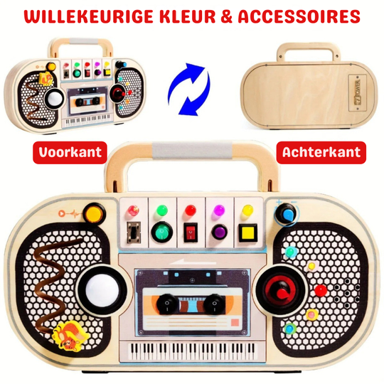 BrightPlay™ – Interactieve Houten Activiteitentafel