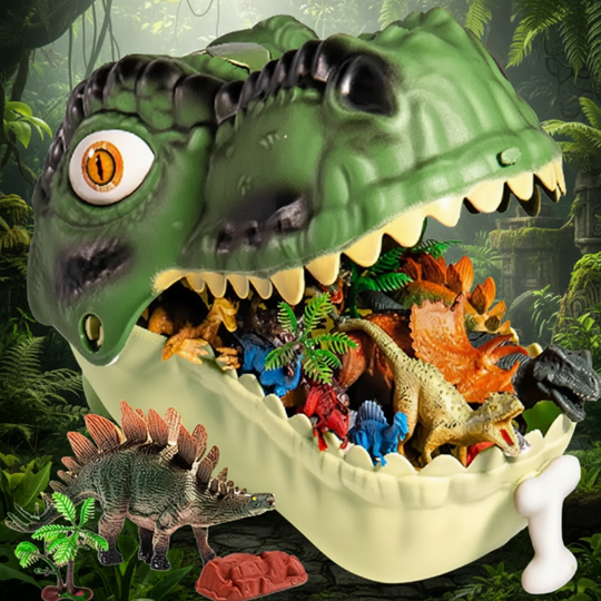 DinoDen dino hoofd speelset - Milo & Moon