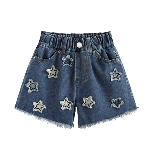 Linnea – Denim Sterren Broekjes