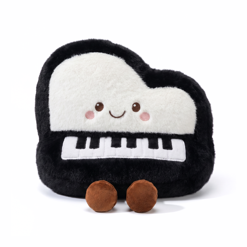MusicCuddle – Piano & Drum Knuffel van Zacht Pluche