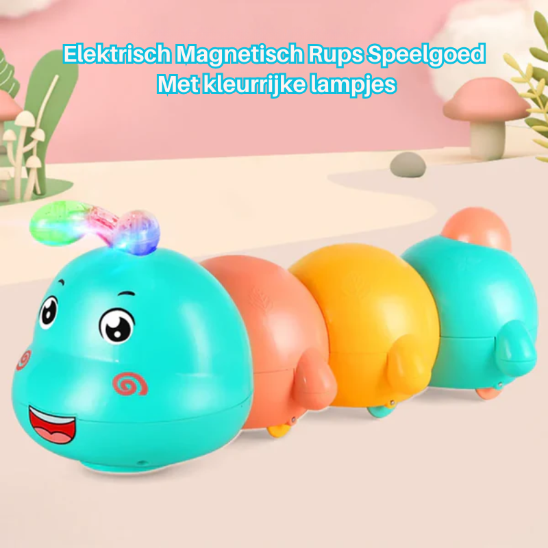 WiggleWorm™ – Kruipende Rups met Licht & Muziek