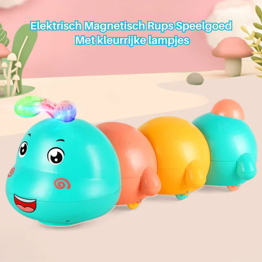 WiggleWorm™ – Kruipende Rups met Licht & Muziek