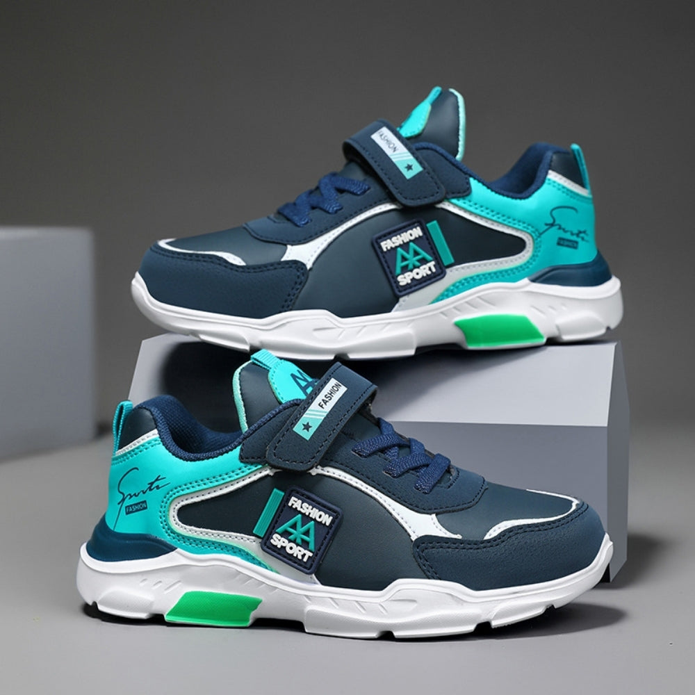 UrbanRun – Leren Sneakers voor Jongens