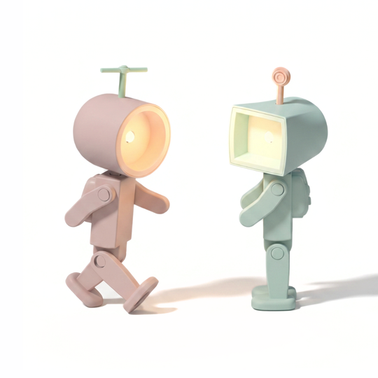 RoboGlow – Magnetische Robot Nachtlamp met Verstelbaar Design