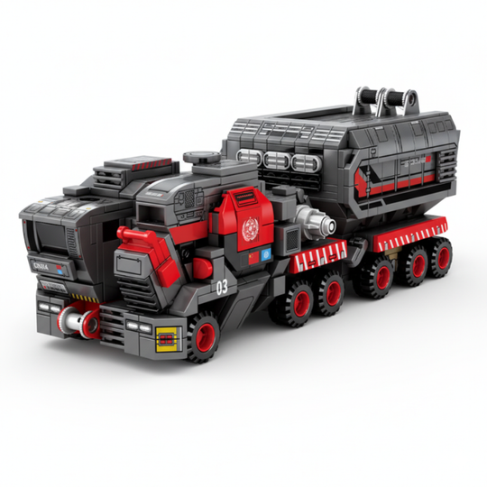 AstroCargo – Container Vrachtwagen Bouwset