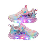 FroziStep™ – Frozen Meisjes Sneakers met LED-licht