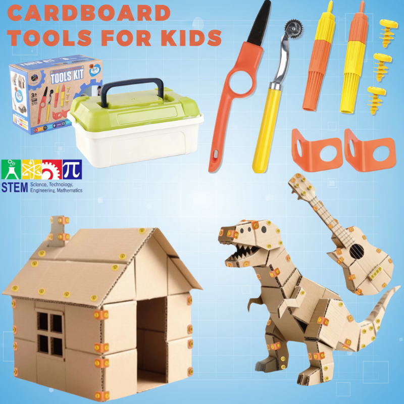 KartonKraft kindergereedschapsset - Milo & Moon