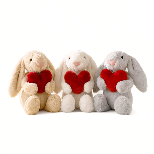 BunnyLove – Konijn Knuffel met Rood Hartje