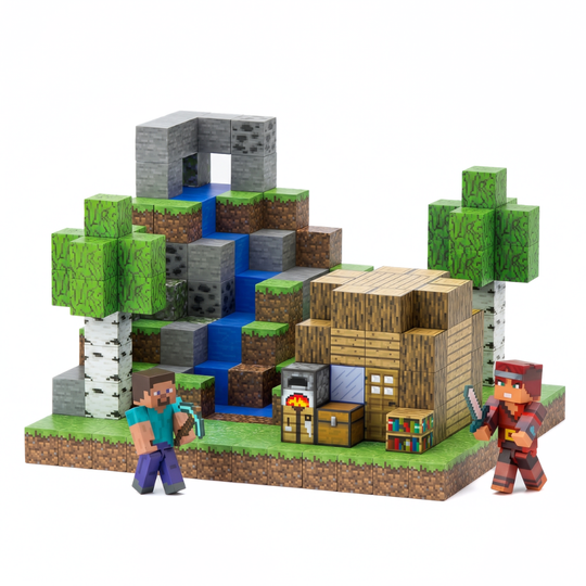 <font dir="auto" style="vertical-align: inherit;"><font dir="auto" style="vertical-align: inherit;">Bloc de construction magnétique Minecraft DIY Modèle magnétique Assemblage magnétique Cadeau pour enfants En gros Assemblage magnétique</font></font>