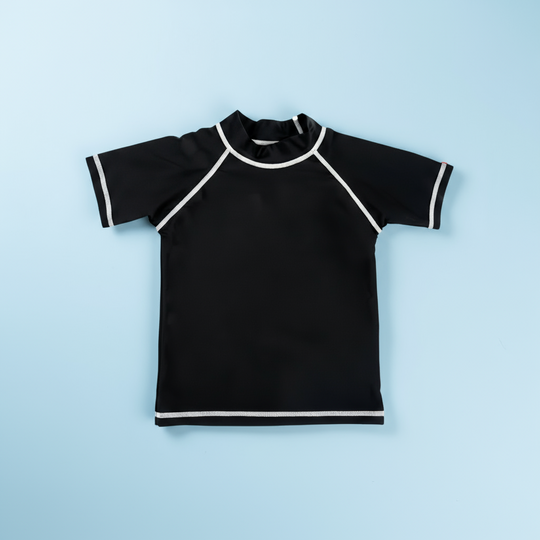 SunVibe – Anti-UV Kinder Zwemshirt met Korte Mouwen