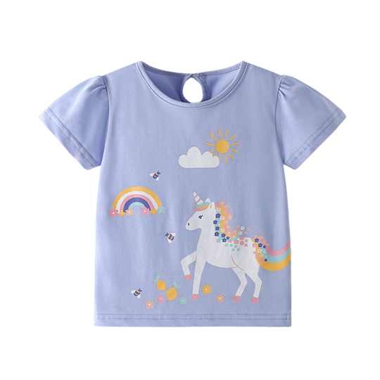 Tatiana – Unicorn Print T-shirt