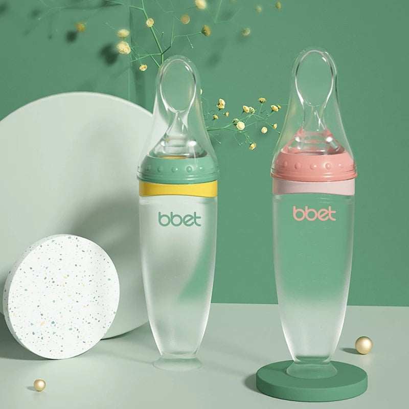 EasySqueeze™ – De Knijplepel voor Babyvoeding