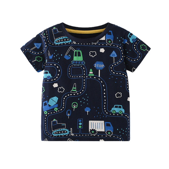 Riccardo – Bouwvoertuig T-shirt