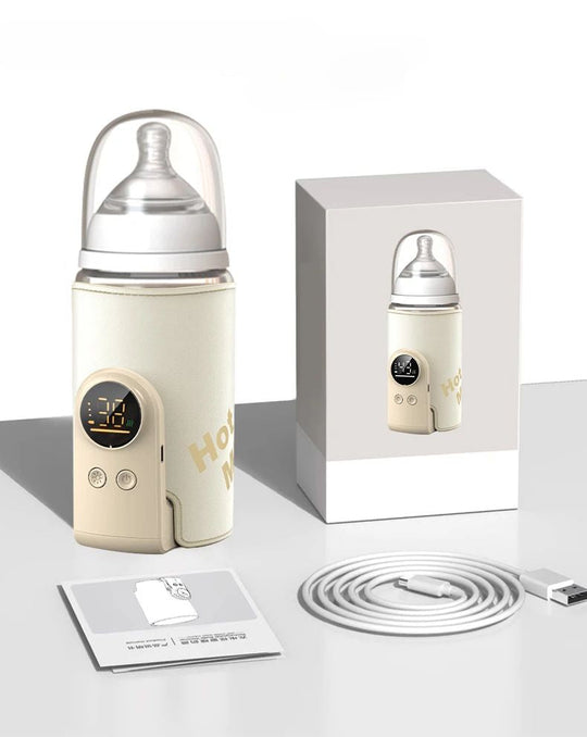SmartBottle™ – Draadloze Oplaadbare Flessenwarmer – Altijd Perfecte Temperatuur