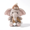 EleCuddle – Winter Olifant Knuffel Sleutelhanger