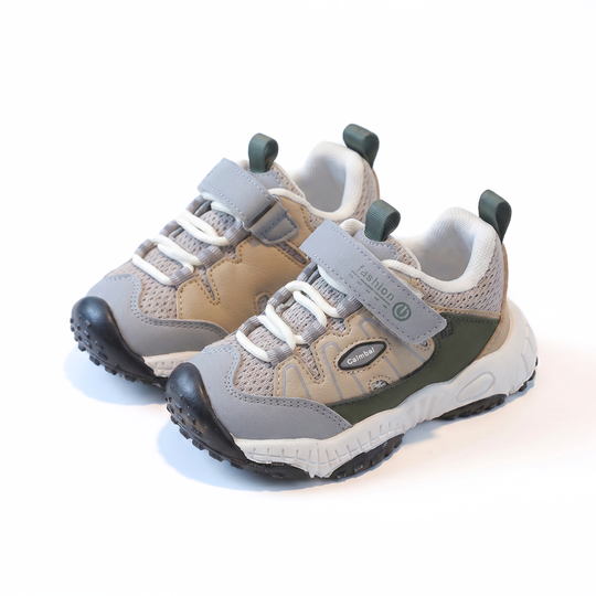 UrbanPlay – Jongens Mesh Sneakers met Klittenband en Antislip Zool