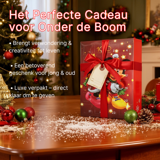 Milo & Moon™ Kerst Disney Adventskalender – Limited Collectors Drop (100 stuks)