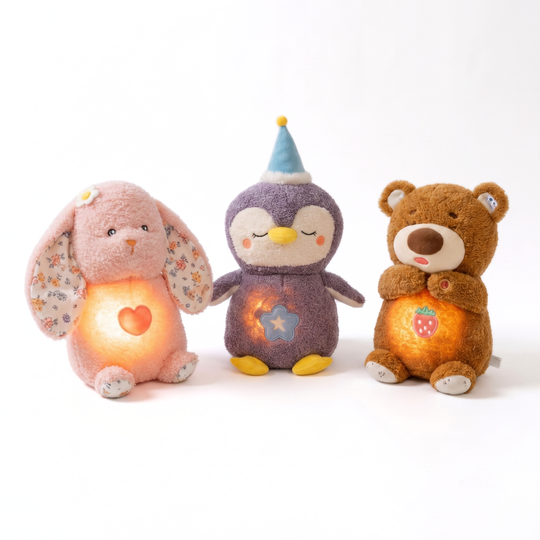 DreamBreath – Ademende Slaapknuffel met Licht & Geluid